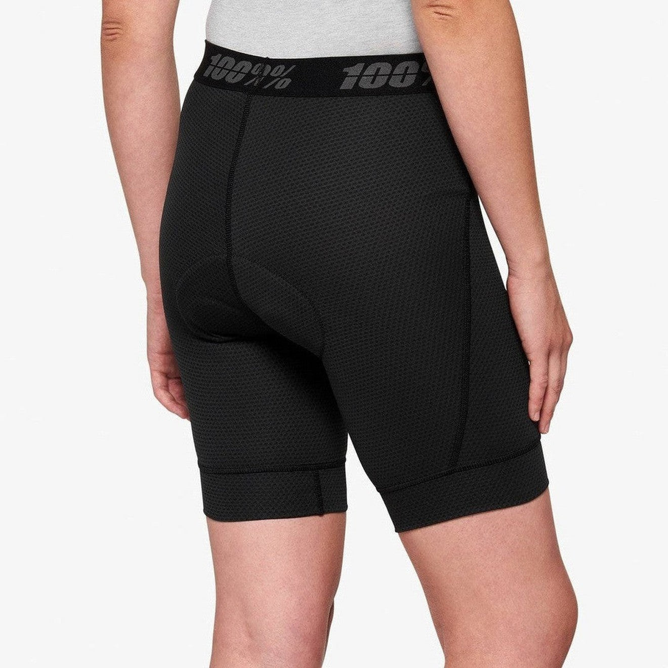 100 Percent RIDECAMP Womens Shorts w/Liner Black