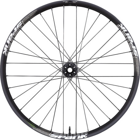 Spank Hex 359 Vibrocore Boost Front Wheel 32H Black