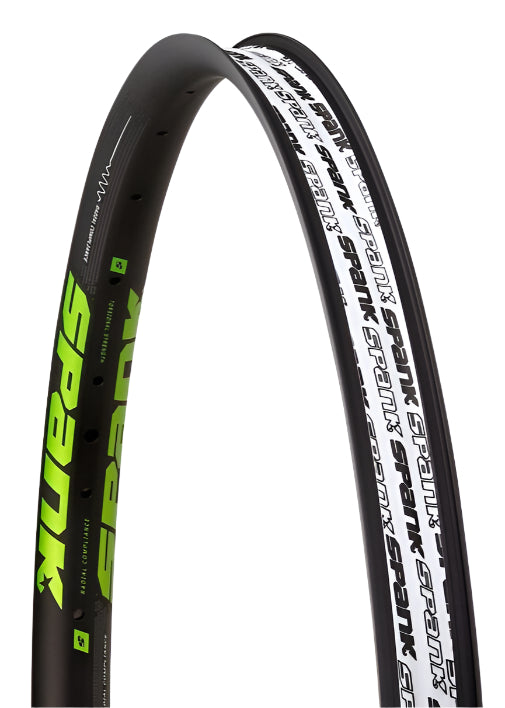 Spank 350 Rim 27.5in 32H Black/Green