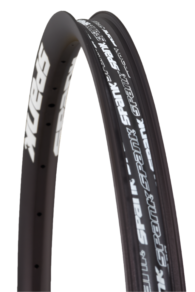 Spank Oozy Trail 395+ Rim 32H Black