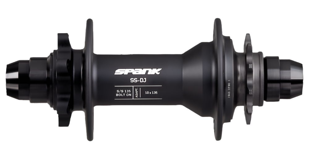 Spank SS-DJ Singlespeed Rear Hub 135 Bolt-On 32H Freehub Cog 11T