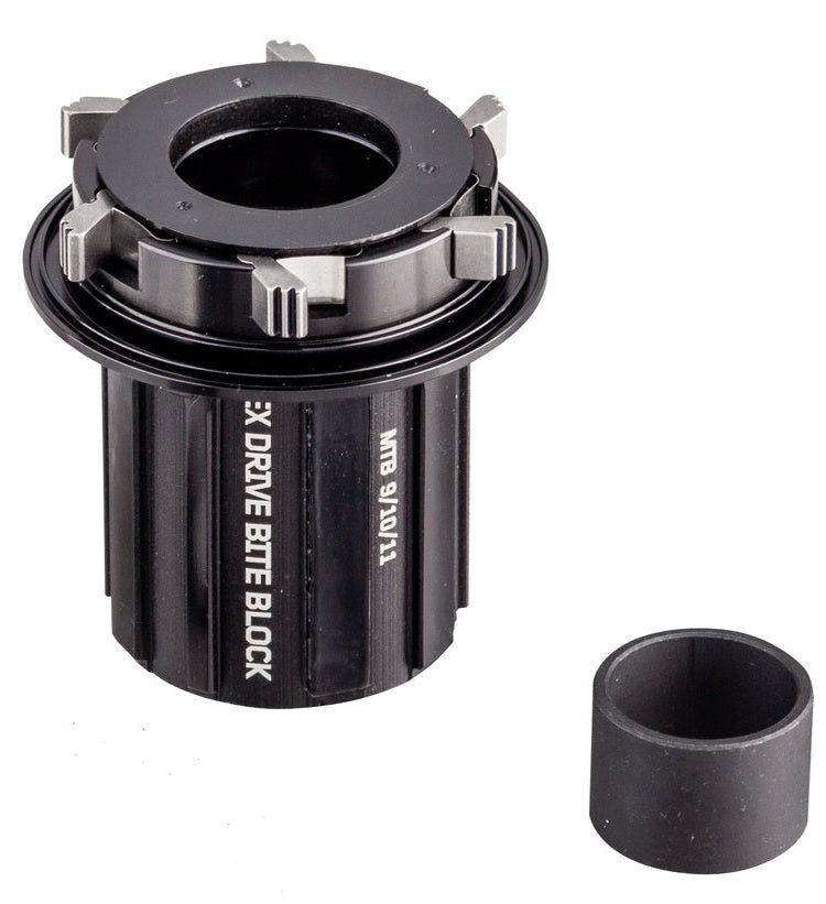 Spank Hex Rear Hub HG Alloy Anti-Bite Freehub Body