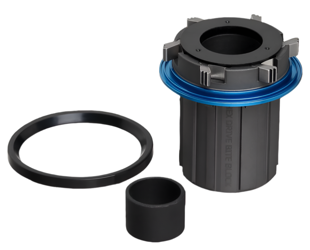 Spank Hex Rear Hub HG Steel Anti-Bite Freehub Body & Spacer Ring
