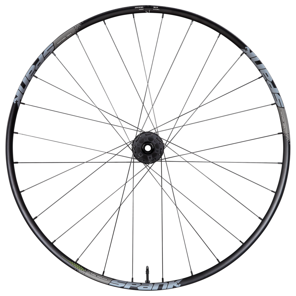 Spank Hex Flare 24 OC Vibrocore Rear Wheel 700C/29in 28H 142/135 Black (without freehub body)