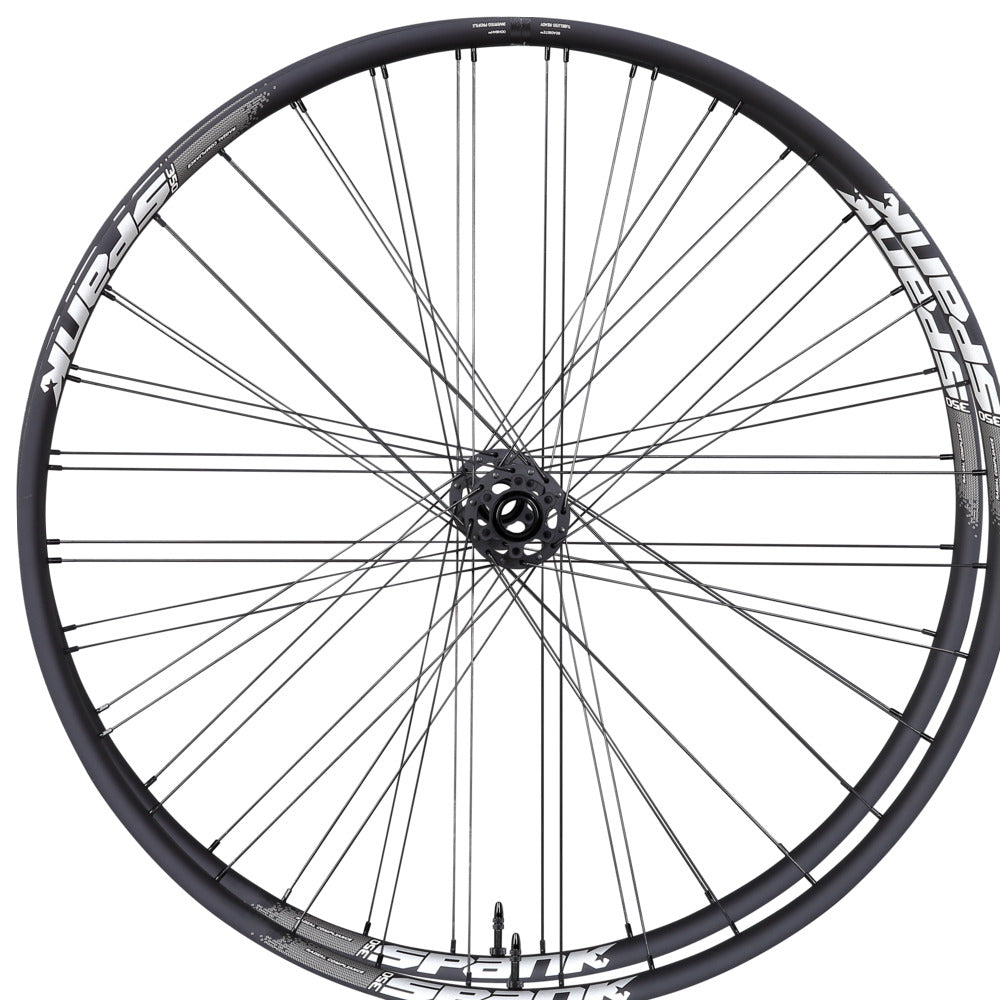 Spank Hex 350 Boost Front Wheel 32H Black