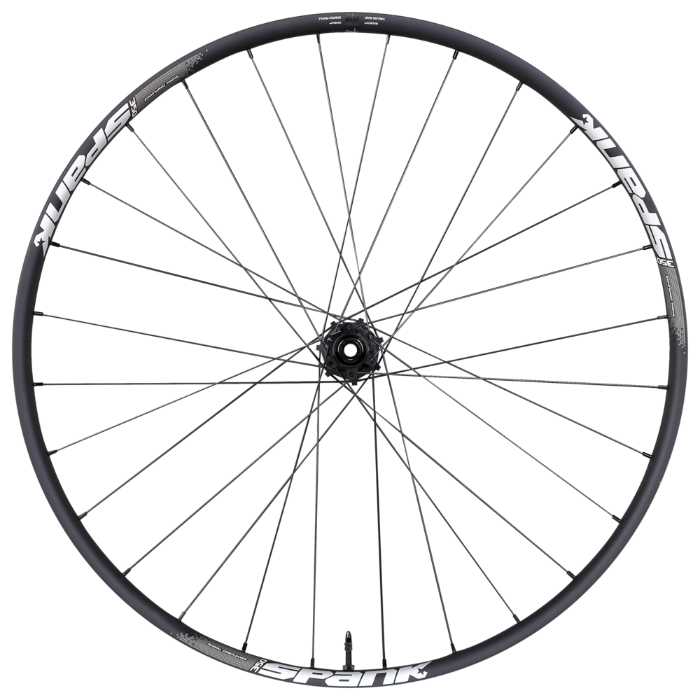 Spank Hex 350 Boost Rear Wheel 32H 148mm Black (without freehub body)