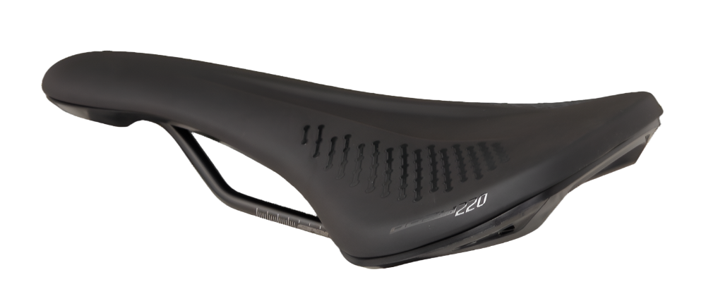 Spank Oozy 220 Saddle Geoff Gulevich Edition Black