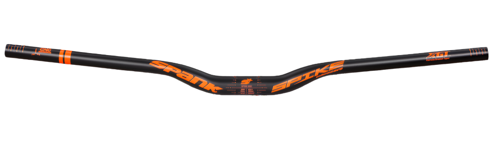 Spank Spike 800 Vibrocore Bar Black/Orange