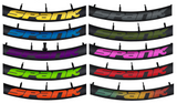 SPANK Rim Decal kit