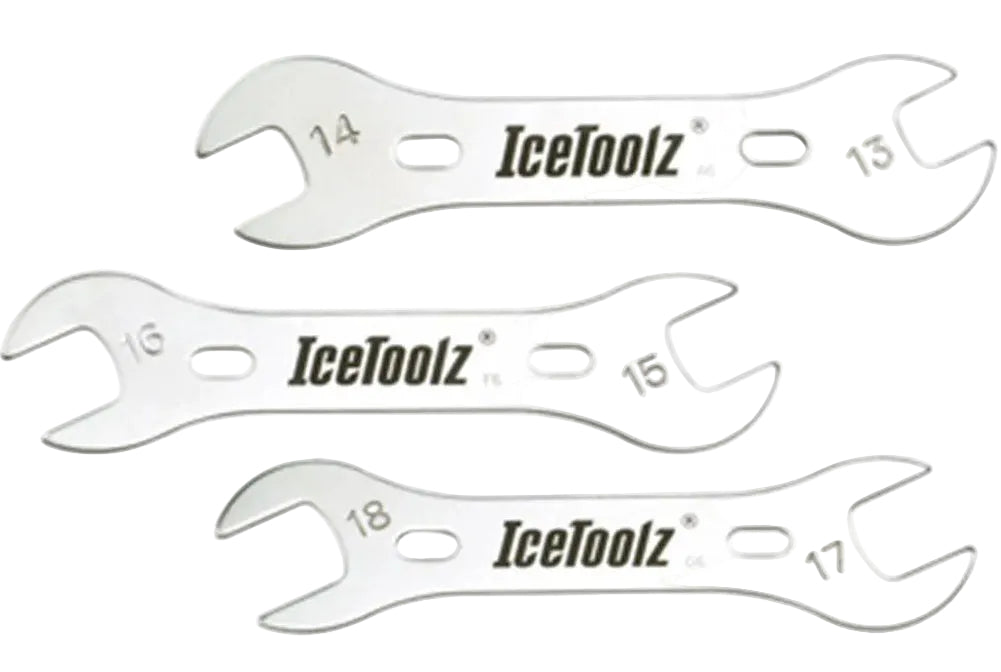 Icetoolz Cone Wrench Set 13-18mm 3-Pack