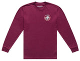 Troy Lee Designs Carb Club Long Sleeve Tee Sangria FRONT