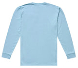 Troy Lee Designs Flame2 Long Sleeve Tee Dawn Blue BACK