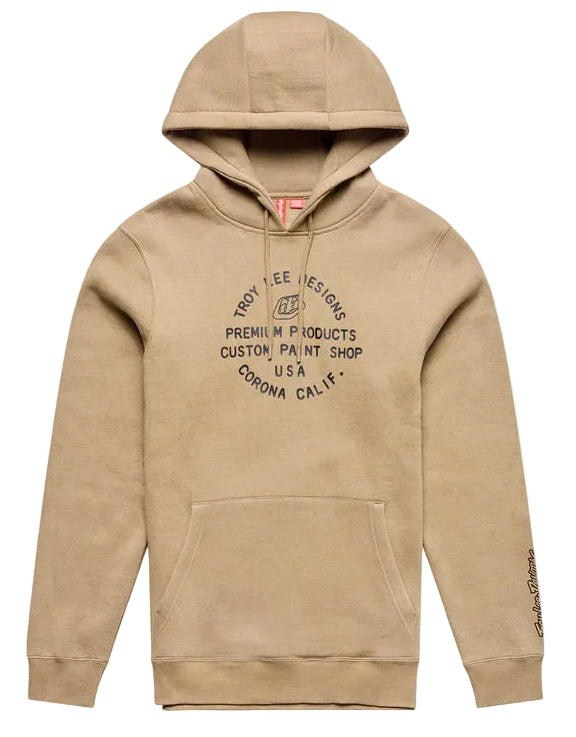 Troy Lee Designs Imprint Pullover Hoodie Sienna FRONT