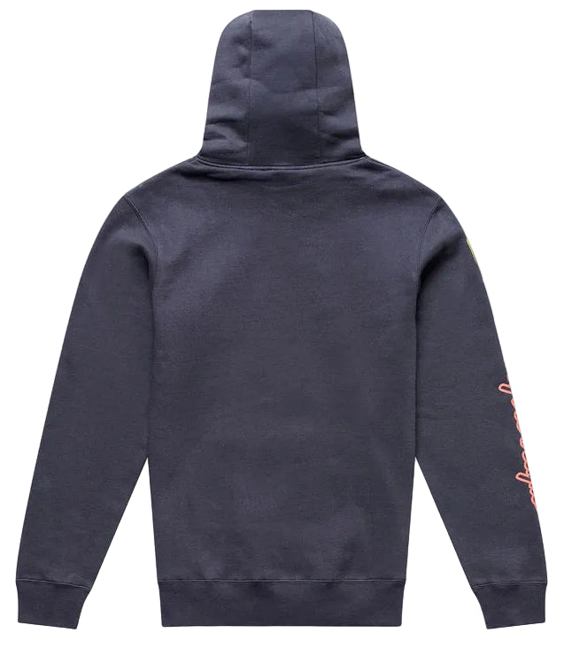 Troy Lee Designs Peace Out Pullover Hoodie Carbon / Black BACK