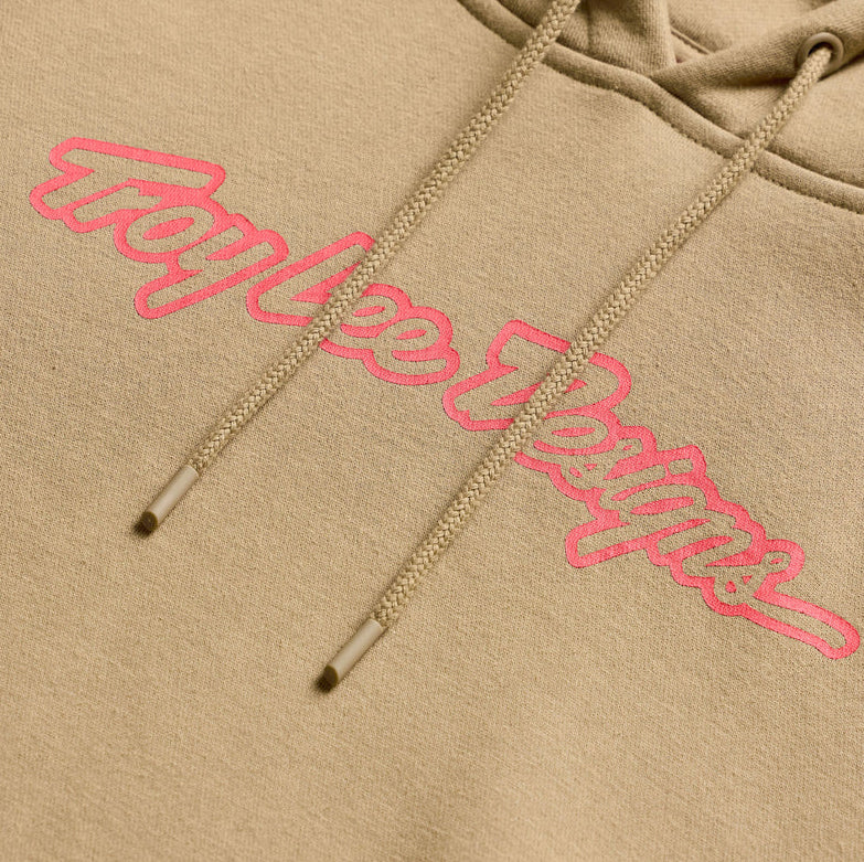 Troy Lee Designs Signature Pullover Hoodie Sienna DETAILS