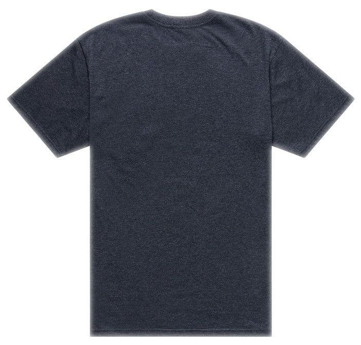 Troy Lee Designs Imprint Short Sleeve Tee Black Heather BACK