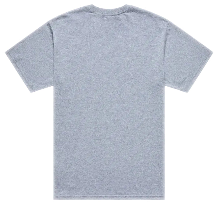 Troy Lee Designs Imprint Short Sleeve Tee Gray Heather BACK