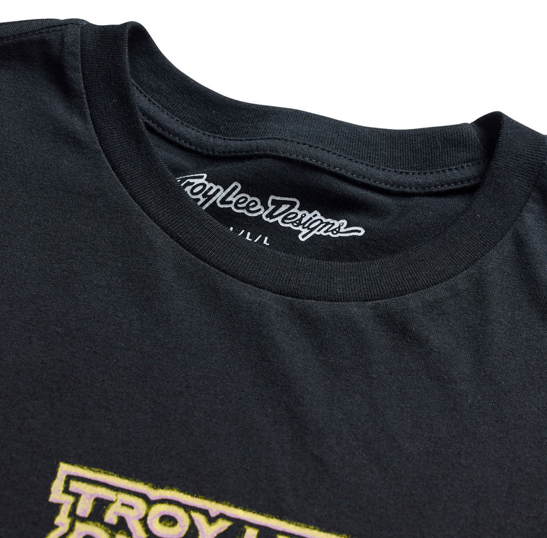 Troy Lee Designs Medieval Short Sleeve Tee Black DETAILS