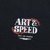 Troy Lee Designs Pink Slips Short Sleeve Tee Black DETAILS