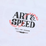 Troy Lee Designs Pink Slips Short Sleeve Tee White DETAILS