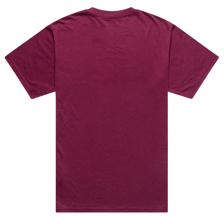 Troy Lee Designs Portrait Short Sleeve Tee Sangria BACK