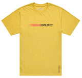 Troy Lee Designs Stripes Short Sleeve Tee Butter FRONT