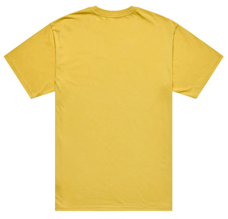 Troy Lee Designs Stripes Short Sleeve Tee Butter BACK
