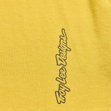 Troy Lee Designs Stripes Short Sleeve Tee Butter DETAILS