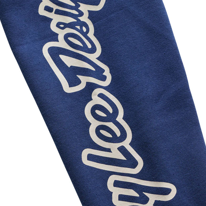 Troy Lee Designs Badge Zip Up Hoodie Navy / Sage DETAILS