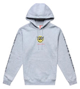 Troy Lee Designs Happy Dayz Pullover Hoodie Gray Heather FRONT