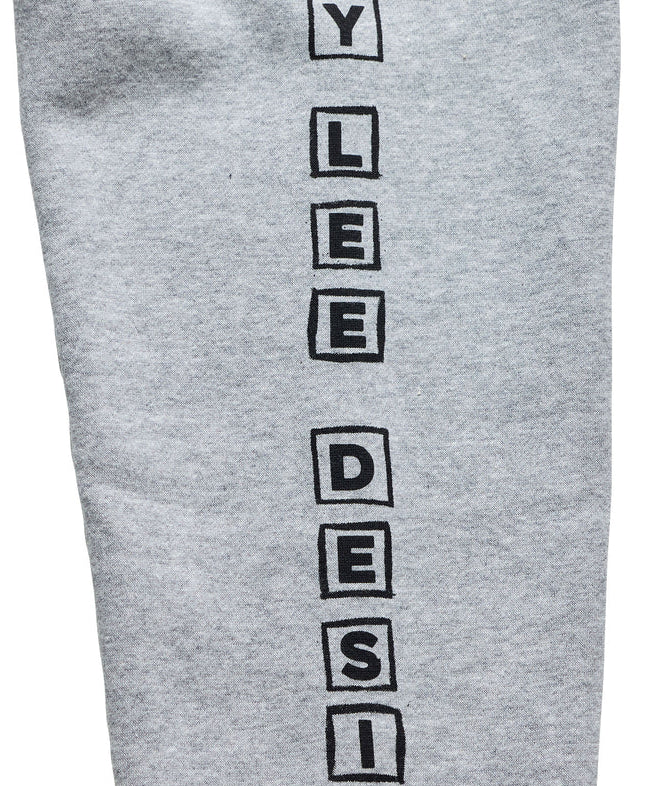 Troy Lee Designs Happy Dayz Pullover Hoodie Gray Heather DETAILS