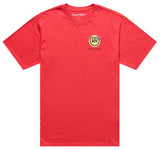 Troy Lee Designs Happy Dayz Short Sleeve Tee Scarlet FRONT