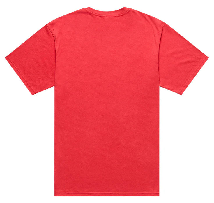 Troy Lee Designs Happy Dayz Short Sleeve Tee Scarlet BACK