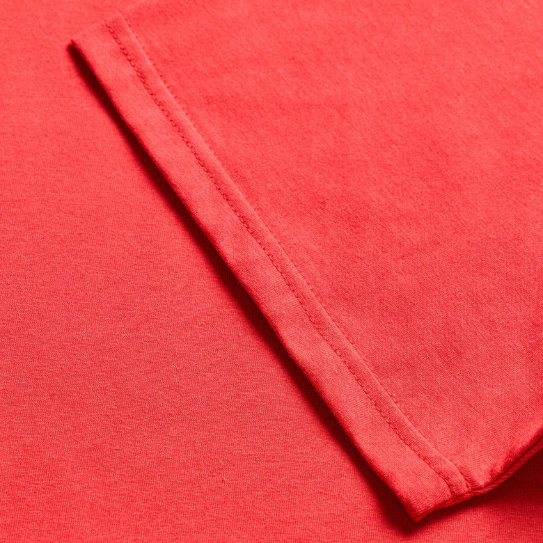 Troy Lee Designs Happy Dayz Short Sleeve Tee Scarlet DETAILS