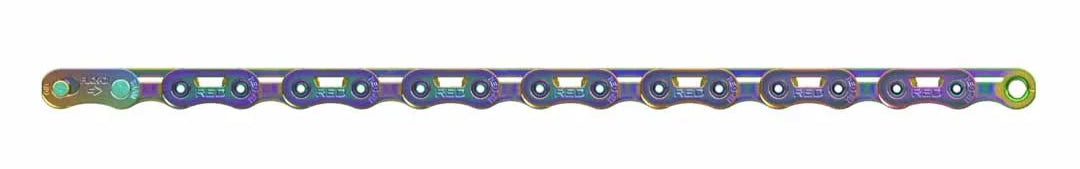 Sram Red E1 Flattop 114links w/ PowerLock 12 Speed Rainbow Chain