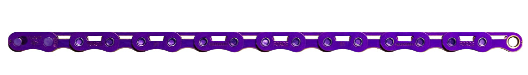 Sram Chain Force E1 Flattop 126-Link 12/13-Speed with PowerLock Purple