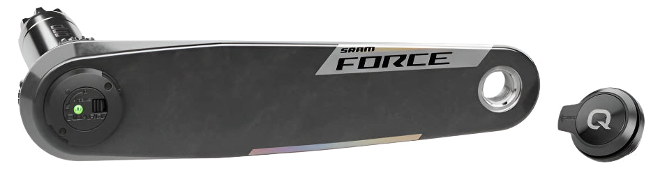 Sram Force E1 DUB Wide Left Arm & Power Meter Spindle (Excludes Right Arm/BB/Spider/Chainrings)