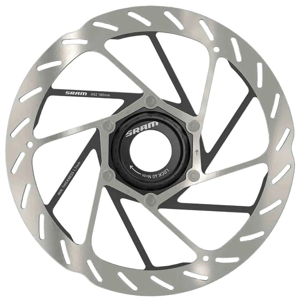 SRAM Rotor HS2 160mm CentreLock (lockring sold separately) Rounde