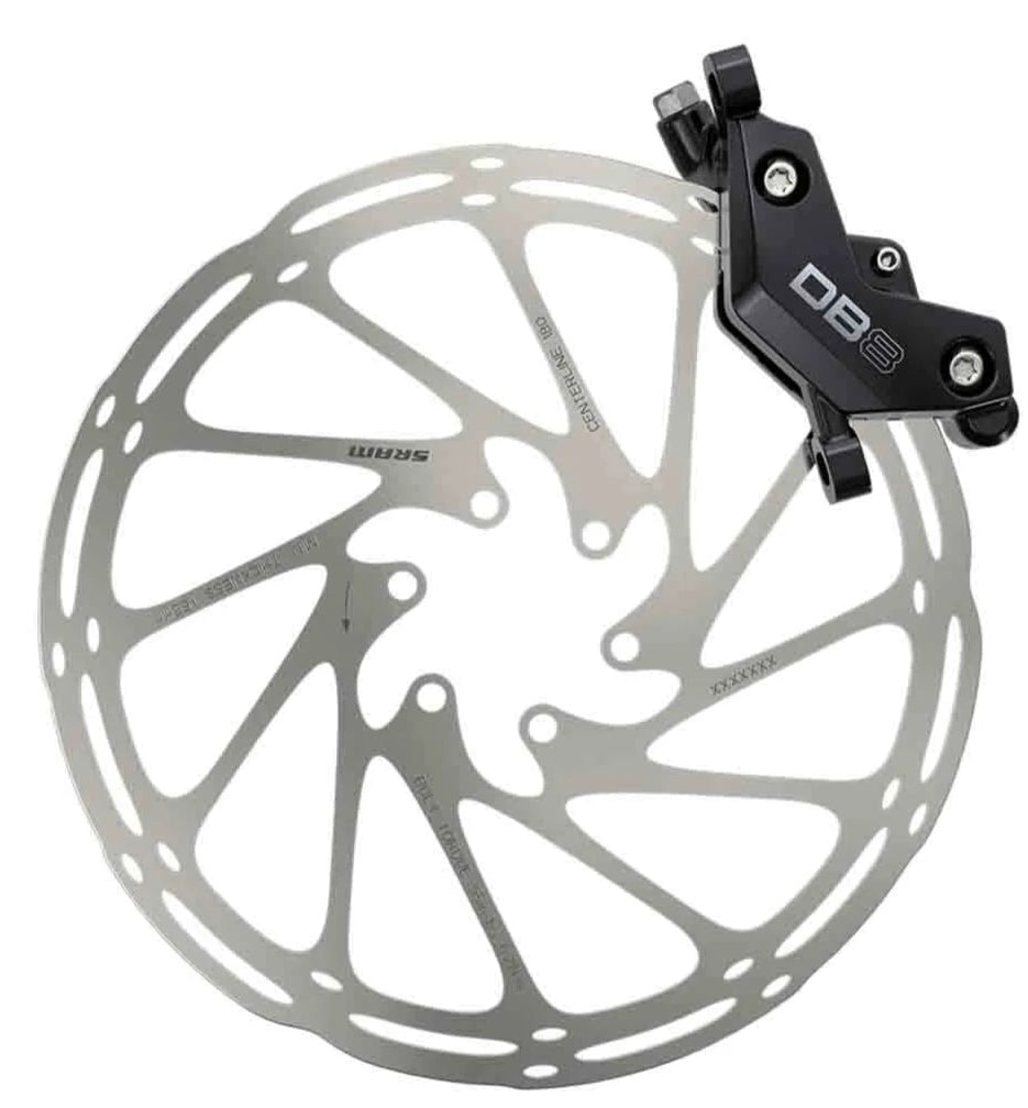 SRAM DB8 Diff Black Rear 2000mm No Rotor/Bracket Mineral Oil A1