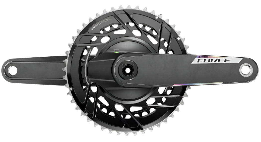SRAM Force AXS E1 DUB Crankset w/ Power Meter Spider 48/35T Thread Mount (BB Not Included)
