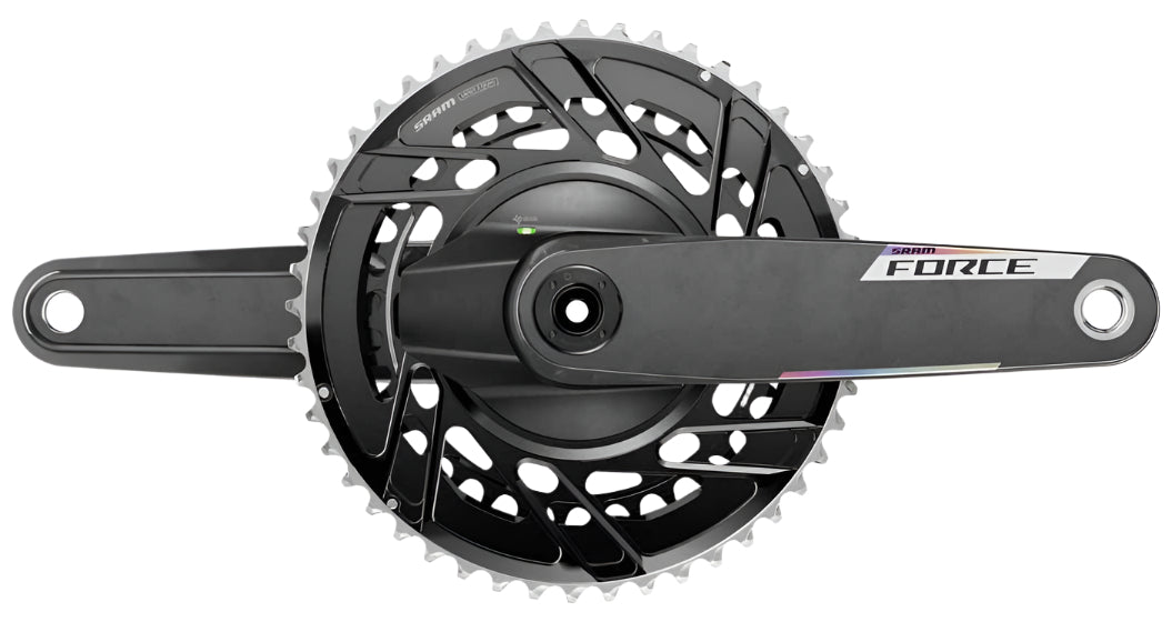 Sram Force AXS E1 DUB Crankset with Power Meter Spider 46/33T Thread Mount (BB Not Included)