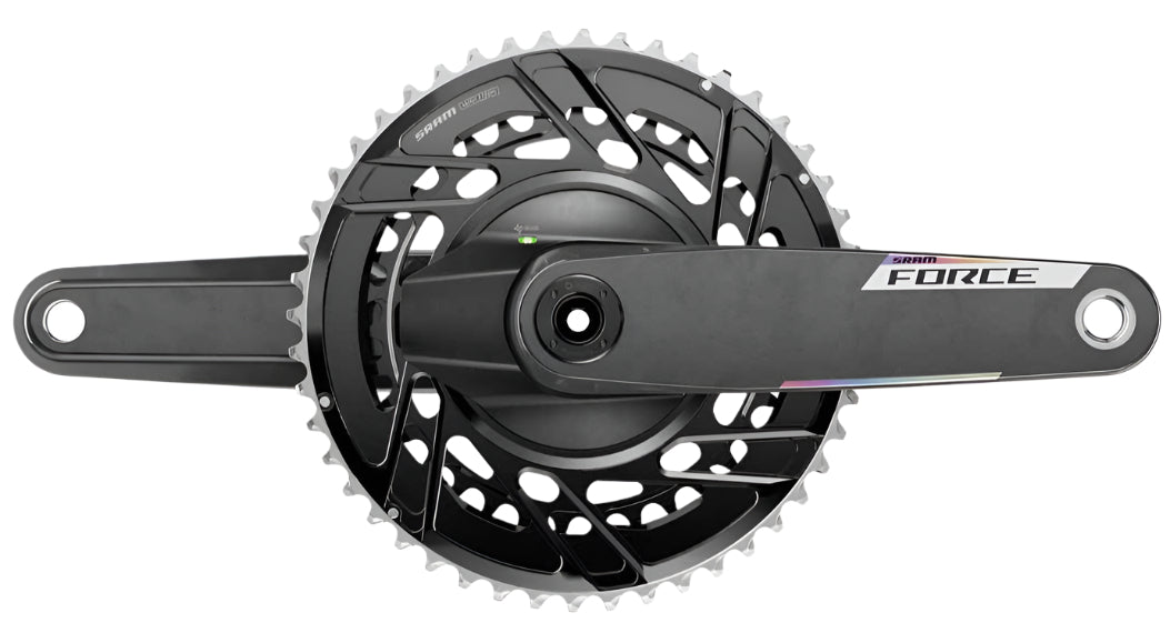 Sram Force AXS E1 DUB Crankset with Power Meter Spider 46/33T Thread Mount (BB Not Included)