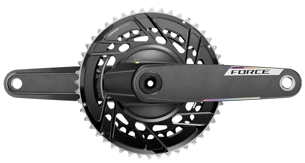 Sram Force AXS E1 DUB Crankset with Power Meter Spider 46/33T Thread Mount (BB Not Included)