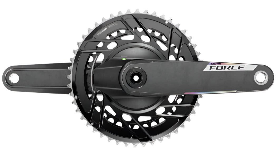Sram Force AXS E1 DUB Crankset with Power Meter Spider 46/33T Thread Mount (BB Not Included)