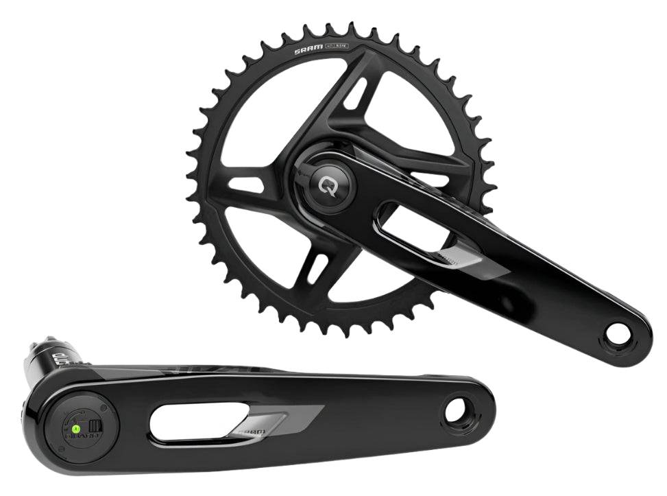 SRAM Rival AXS 1x XPLR DUB Wide E1 Crankset w/ Power Meter Spindle, Direct Mount 42T (BB Excluded)