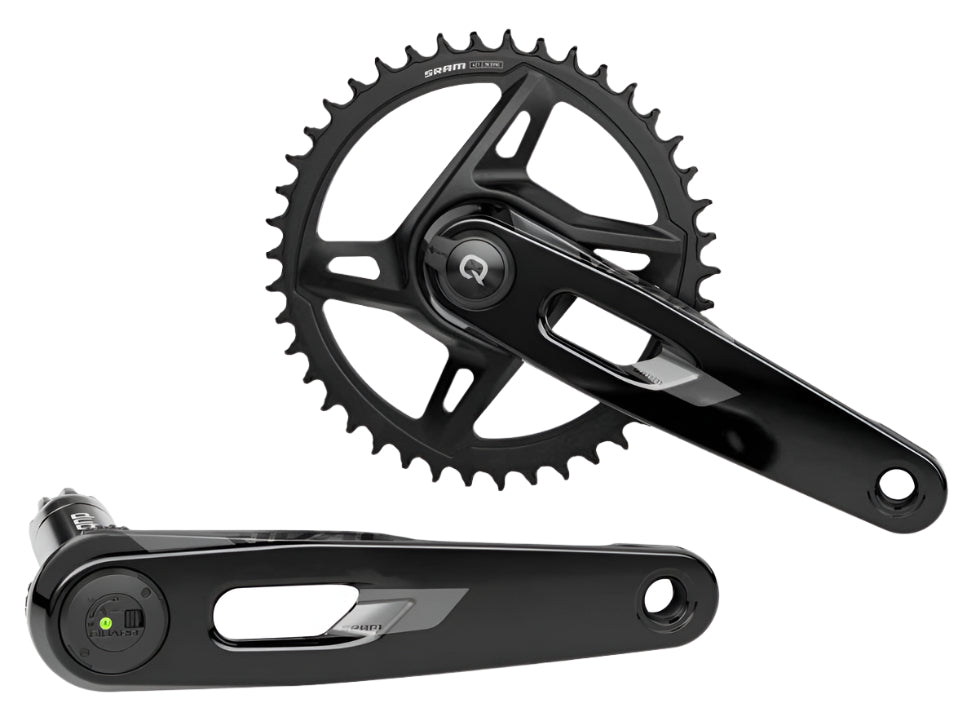 SRAM Rival AXS 1x XPLR DUB Wide E1 Crankset w/ Power Meter Spindle, Direct Mount 42T (BB Excluded)