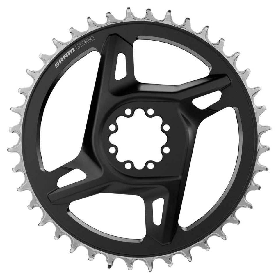 SRAM X-Sync Road DM Chainring Black/Silver (Red eTap AXS)