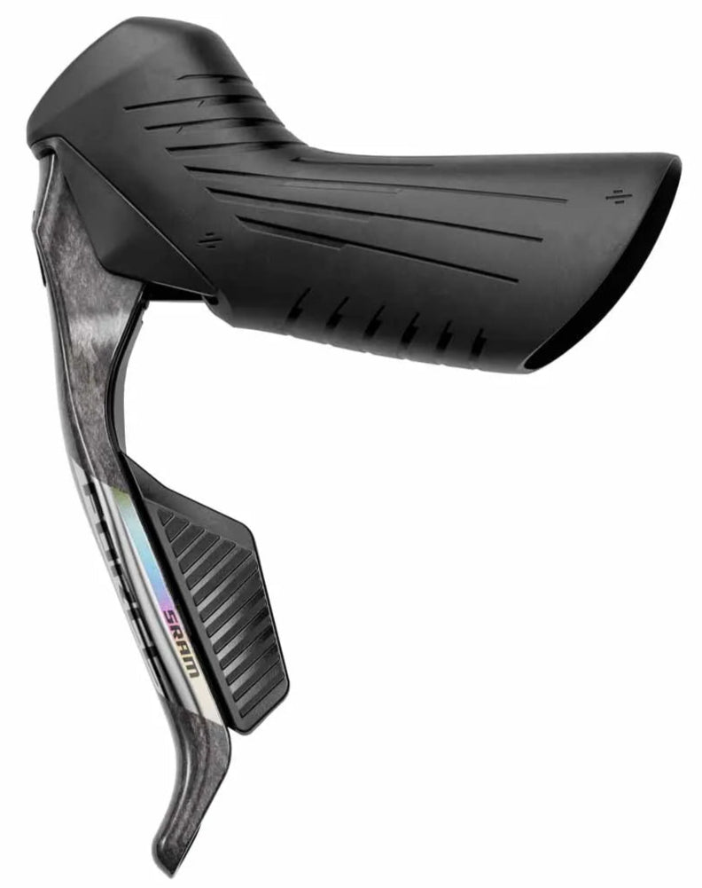 SRAM Force AXS E1 Rear Hydraulic Disc Brake/Left Shifter 1800mm Flat Mount (Rotor Sold Separately)