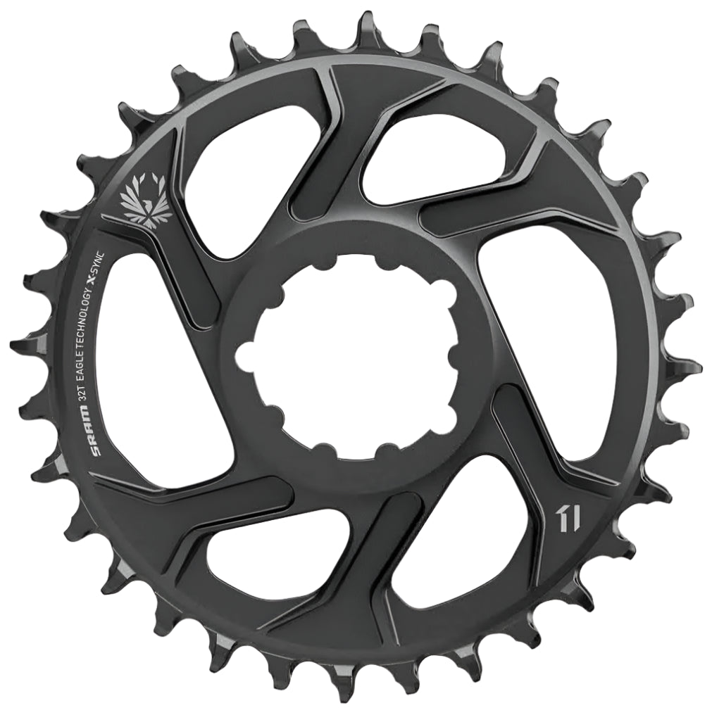 SRAM Chainring X-Sync Tooth Direct Mount 3mm Boost Cold Forged Aluminum Black