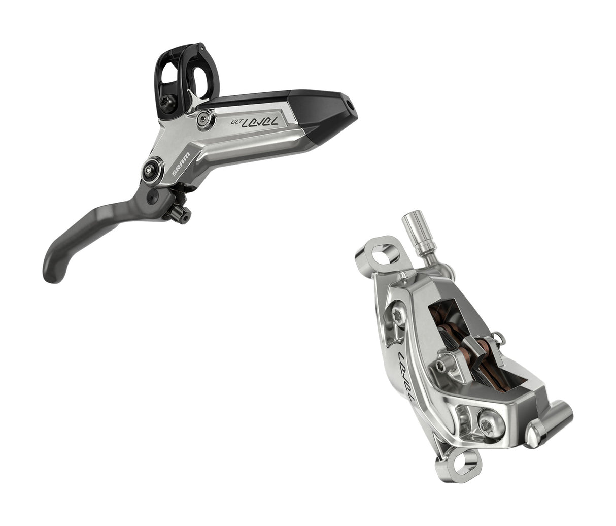 SRAM Level Ultimate Stealth MTB Rear Brake Lever w/Caliper (4-Piston)